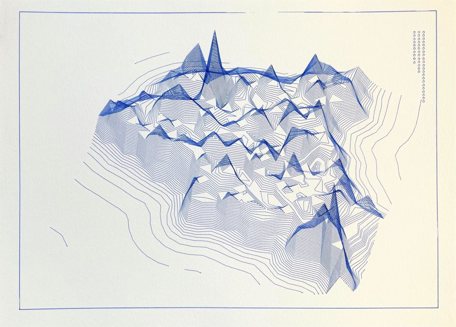 Stream density, viewed from an angle